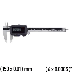 500-784 Mitutoyo Caliper, Solar-Powered