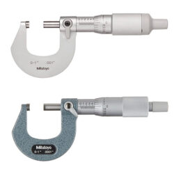 25 mm / 1" Outside Micrometers, Vernier