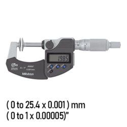 323-350-30 Mitutoyo Digital Disk Micrometer