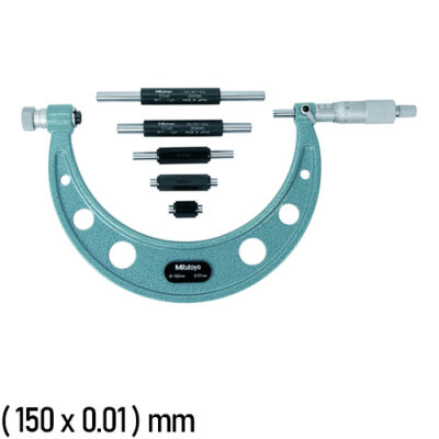 Mitutoyo Interchangeable Anvils Micrometer