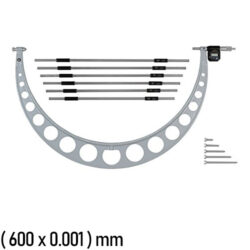 Mitutoyo Interchangeable Anvils Micrometer