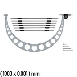 Mitutoyo Interchangeable Anvils Micrometer
