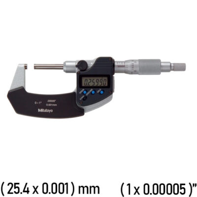 Mitutoyo Non-Rotating Spindle Micrometer