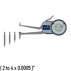 Mitutoyo 209-361 Dial Caliper Gauges