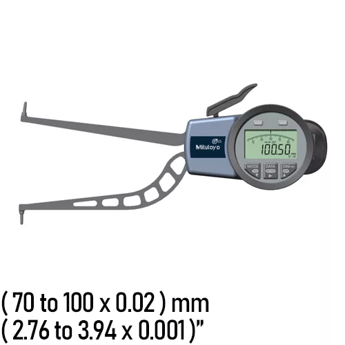 Mitutoyo id store groove caliper