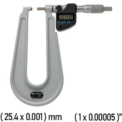 Mitutoyo Micrometer Metal Sheet