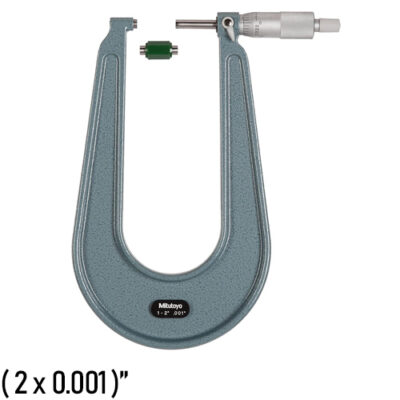 118-112 Mitutoyo Micrometer Metal Sheet