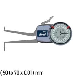 MRM-H250 Internal Dial Caliper Gauge (50 to 70) mm