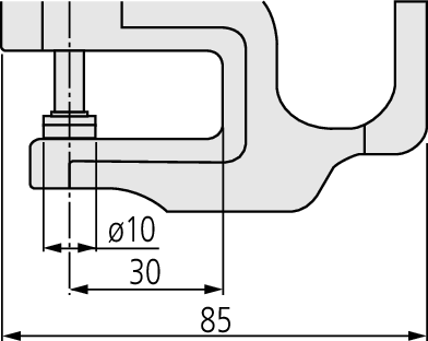 7301A Mitutoyo Dimension