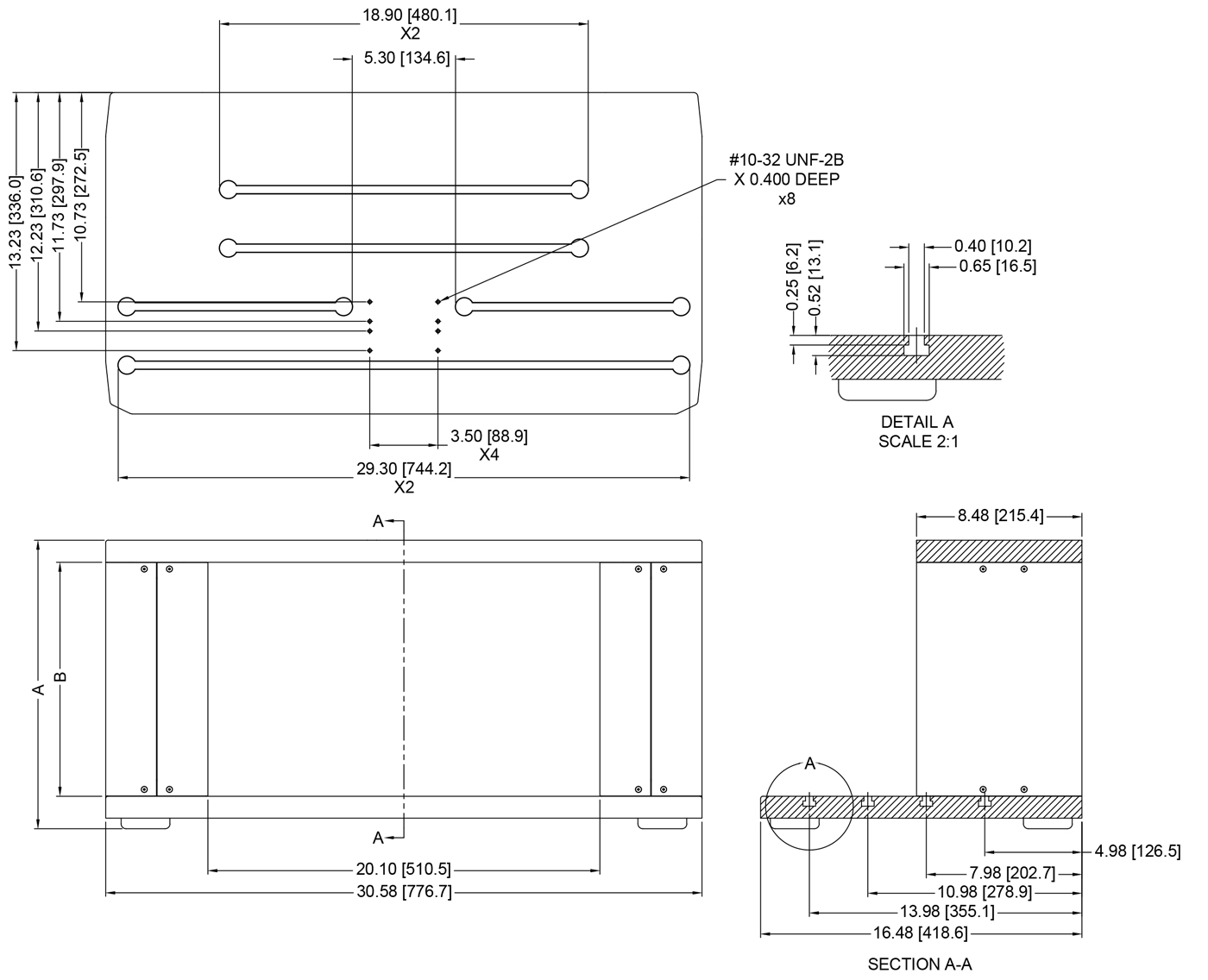 AC1095-1 Dimensions