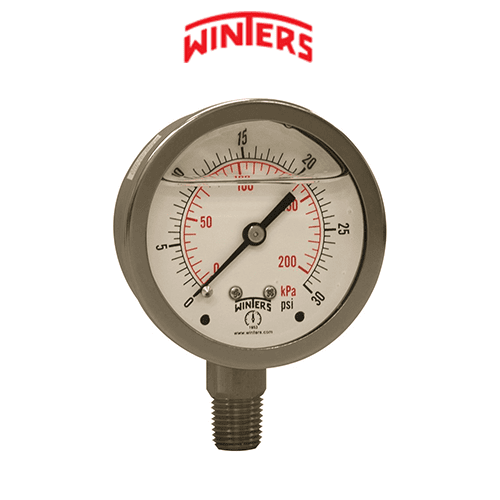 PFQ119 Winters Pressure Gauge