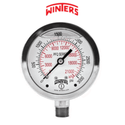 PFQ137 Winters Pressure Gauge