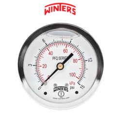 PFQ162 Winters Dial Pressure Gauge