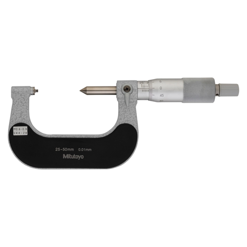 125-107 Mitutoyo Screw Thread Micrometer (25 to 50) mm