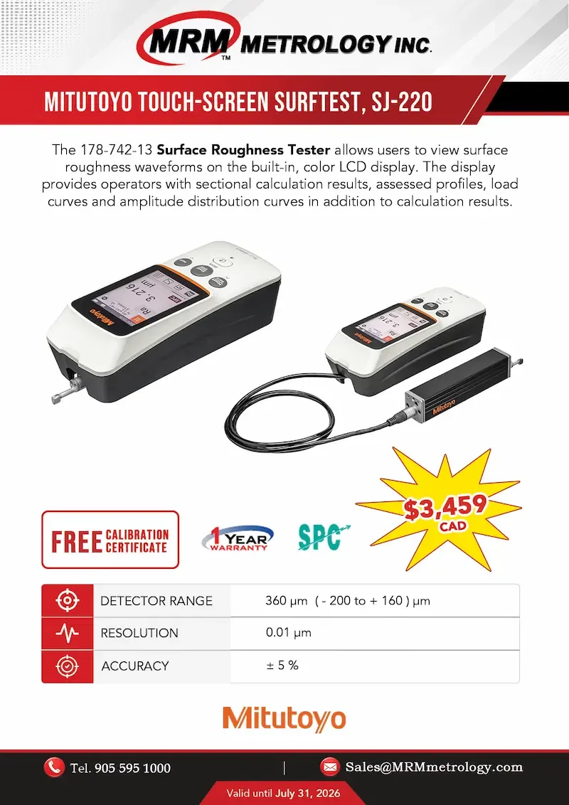 Mitutoyo Surftest SJ-220 Promotion