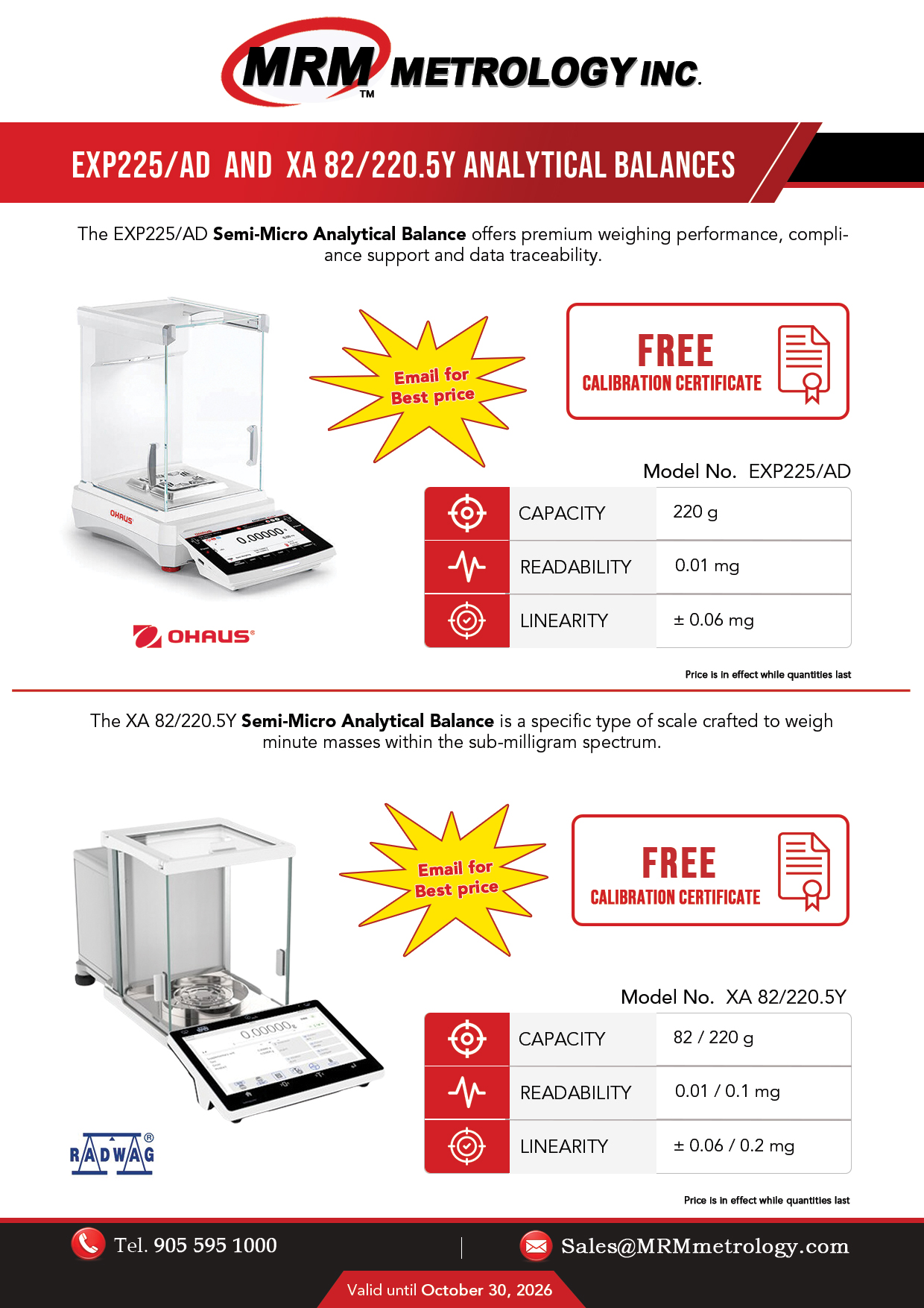 Analytical Balances